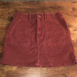 American Eagle Corduroy Skirt